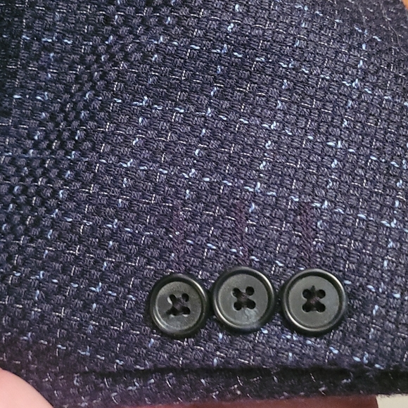 Vintage Marcello Tarantino Couture Wool and Silk Suit Jacket Blazer - Picture 7 of 13